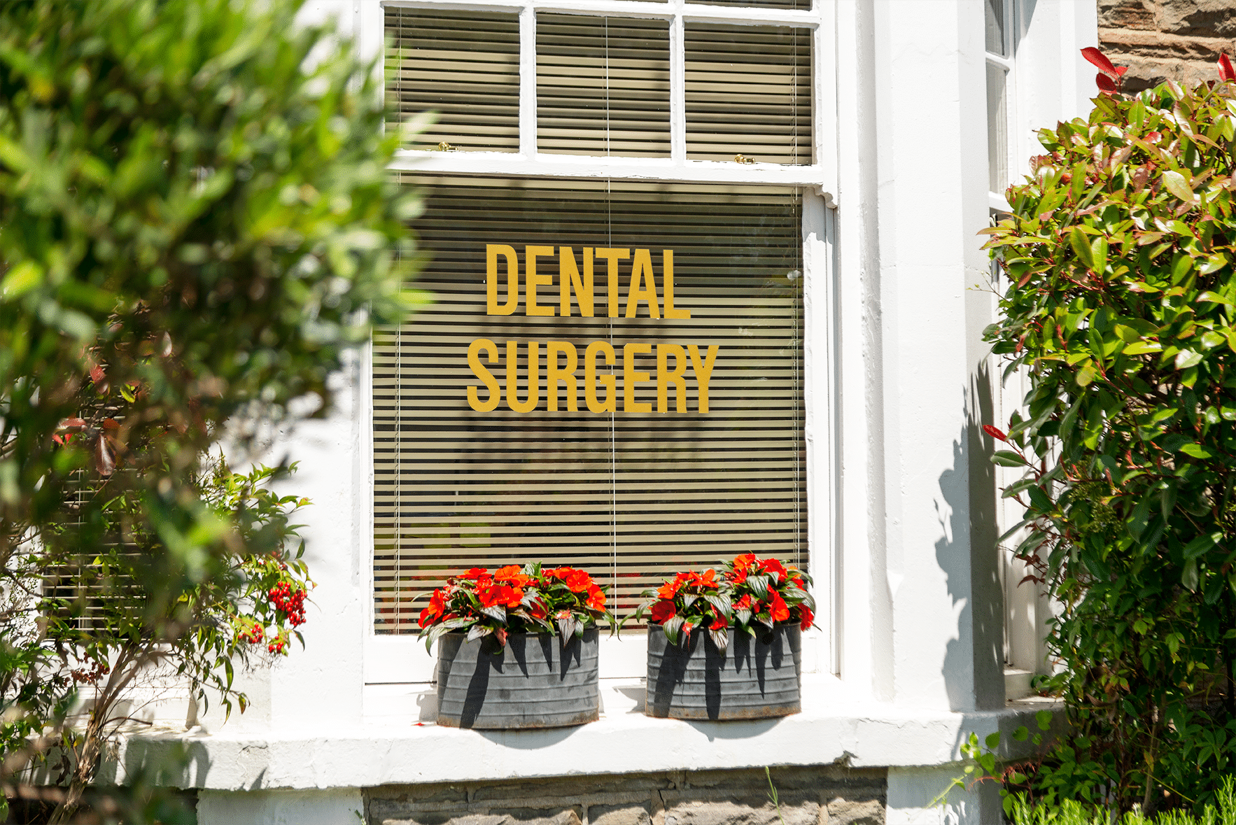 Outside View of The White's Dental Practice in Cardiff